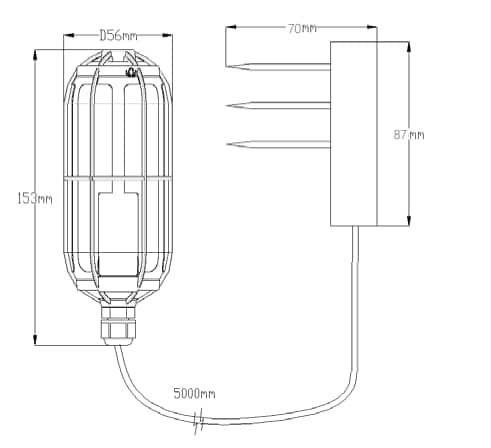 Seeed Studio SensorCap drahtlose VWC-Temperatur- und EC-Sensoren